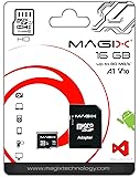 Magix Micro SD Card HD Series Class10 V10 + SD Adapter UP to 80MB/s (16 GB)