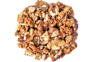 Walnut Pieces 1kg – Chopped Walnuts Nibs 10-15mm Wal Nut Piece Broken Crushed Californian Natural Raw Nuts Cooking Baking Salads Desserts Cakes Blending Breakfast Bulk (Packaging May Vary) PURIMA