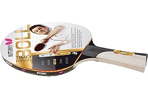 ‎BUTTERFLY Butterfly® Timo Boll Gold 85020 Tischtennisschläger | Tischtennis Racket Bat TT Hobby & Freizeit | Trainingsschläger für geüpte Spieler | ITTF zertifizierter Pan Asia Belag | konkave Griffform
