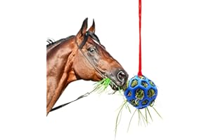 Dellyy Palla per Fieno Cavalli e Pecore - Utilizzabile in Stalle, Paddock, Scuderie, Fattorie, Ippodromi