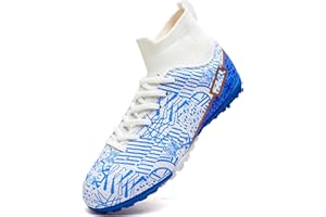 Donbest Boys Football Boots Cleats Kids Football Shoes Astro Turf Soccer Shoes Professional Spikes Football Competition Shoes