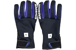 K2 Madshus Erwachsene Handschuhe Endurace Glove — Black-Blue — 18f4203, Guanti. Unisex Adulto