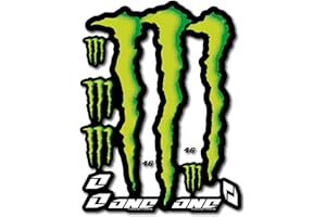 CMR DESIGN CO CMR DESIGN Pegatinas Stickers Monster Energy - Stickers Moto - Pegatinas Para Quad - Motocross - Para Motocicletas, Coches, Cascos, Computadoras Y Otros Objetos (46)