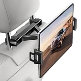Support Tablette Pour Appuie-tête Voiture OHLPRO - Bras Télescopique 38-75 Cm - Compatible 5 à 13 Pouces (iPad, Galaxy Tab…)