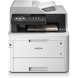 Brother MFC-L3770CDW Imprimante Multifonctions 4 en 1 Laser | Couleur | Silencieuse 47db | NFC | Recto-Verso | Wi-Fi