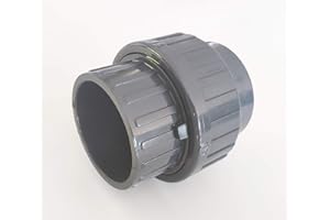 Raccord Union 3 pièces 63mm à coller vers 63mm à coller PVC Pression Piscine