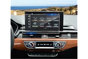 Coleya Protectores de Pantalla para Navegación Compatible con Audi A4 A5 2020-2024/Audi Q5 2021-2024, Película de Pantalla de Vidrio Templado del GPS 9H Anti-raspado (10,1 Pulgadas)