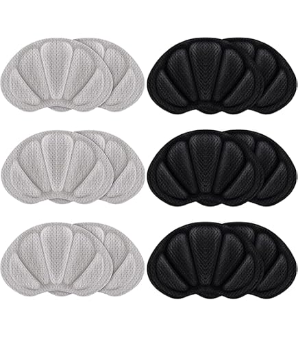 Lot De 4 Paires De Protège-talons Autoadhésifs - Mousse Confort, évite Frottements Et Ampoules, Taille 10x4 Cm - 2