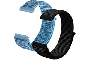 NewJourney 2Pack Kompatibel mit Anio 5 Armband Ersatz, 20mm Kinder SmartWatch Band Ersatz