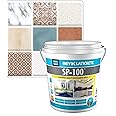 LATICRETE Myk Laticrete Sp-100 Stain Free Epoxy Grout For Floor & Wall (Smoke Grey 89) [1 Kg]