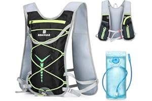 BBAIYULE® Running vest with hydration bladder, hydration backpack water backpack