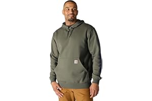 Carhartt Sweat À Capuche À Poids Moyen avec Logo sur la Manche (Tailles Standard et Grandes Tailles) Sweatshirt à Capuche Homme