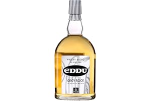 EDDU - Grey Rock - Blended Whisky - Origine : France/Bretagne - Notes de Cannelle et de Fruits : Orange & Abricot - Composé de Blé noir et Orge - 40% Alcool - 70 cl