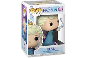 Funko POP! Disney: Ultimate Princess - Elsa - Księżniczki Disneya - Wyłącznie Amazon - Kolekcjonerska figurka winylowa - Pomysł na prezent - Oficjalny towar - Zabawki dla dzieci i dorosłych