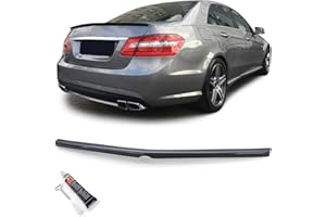 TENZO-R Sport Heckspoiler Lippe Schwarz Glanz mit ABE für Mercedes E W212 Limo 09-16