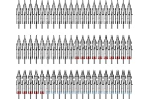 Tatooine Tattoo Patrone Nadeln - 60PCS Gemischte Tattoo Nadeln 3RL 5RL 7RL 5M1 7M1 9M1 7RM 9RM 11RM Tattoo Zubehör für Tattoo-Maschine