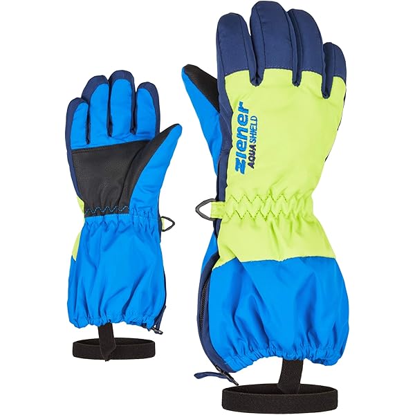 Ziener Guanti da Sci per Adulti, per Sport Invernali, Impermeabili, Traspiranti, Garim AS, Colore Arancione, 8,5, 801065