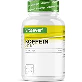vit4ever Caffeine Tablets - 500 Tablets - 200mg Per Tablet | Premium - No Unnecessary Additives - High Dose - Vegan - Lab Tes