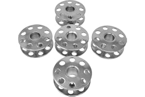 ZICKZACKNAEHMASCHINE 5 bobine in metallo per macchina da cucire Juki DDL & Juki DLN