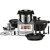 Ufesa TotalChef RK7 Küchenmaschine mit WLAN, Multifunktions Küchenroboter mit Kochfunktion, Kochroboter 30 Funktionen, 4.5L, 