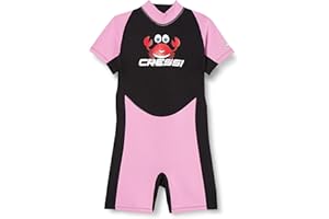Cressi Smoby Wetsuit, Muta Shorty in Premium Neoprene 2 mm Unisex Bambini