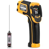 Infrarot Thermometer Digitale Laser-Temperaturpistole -58°F~1112°F (-50°C~600°C) Nicht Menschliches Körperthermometer - für K