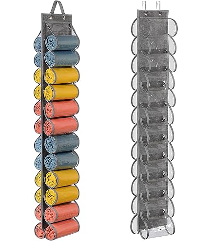 Organizer Leggings Per Armadio - Appendiabiti Con 10 Clip Per 20 Pantaloni, Salvaspazio - Foto 3