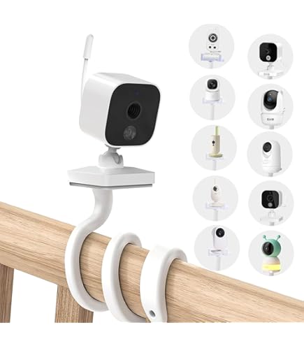 GHB Babyphone Caméra Babyphone Vidéo Écran LCD 4.3 inches Caméra Bébé