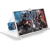 Ant Warrior Lente ingrandimento smartphone, 16 pollici Amplificatore schermo cellulare 3D HD, pieghevole Ingranditore schermo