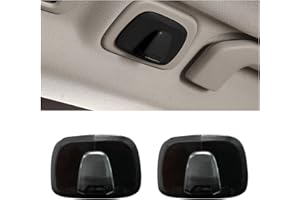Augeny 1 Pair Car Interior Roof Hooks, Black ABS Plastic, Compatible with XC40 XC60 XC90 S60 S90 V60 V90, Car Essentials Hooks for Hanging Clothes, Bags, Umbrellas