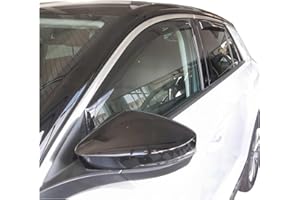 ‎OMAC OMAC Windabweiser Regenabweiser kompatibel mit VW T-ROC 2017-2025 Dunkel Acryl 4tlg