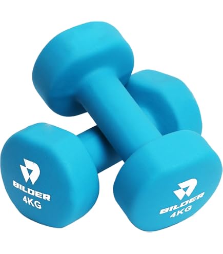 Manubri DOBO In Vinile, Coppia, Peso Da 1 Kg A 6 Kg, Esagonali, Colore Blu O Rosso (spedizione In Base Disponibilità)