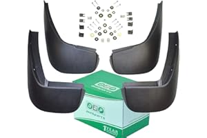 D2P VPLGP0109 Front & Rear Mudflap Set Mud Flaps Kit Replacement For Range Rover L405 Vogue