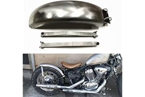 TPARIS Motorrad Hinten KotflüGel für Honda Shadow Steed 400 600 VLX 400 600 Hinterrad Reifen Hugger Kotflügel Verlängerung Spritzschutz Body-Styling-Trim