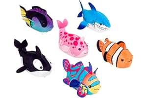 John Adams Zhu Zhu Pets | Zhu Zhu Aquarium Toy Fish (Set A Assorted - One Supplied) | Interactive, Collectible Pet with Sounds and Movement | Electronic Pets | Ages 4+
