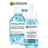 Garnier Hyaluron Serum with 4% Glycerin Panthenol and Hyaluronic Acid, 1 fl oz | Hidrataci&oacute;n hasta 24H, Refuerza La Barrera C