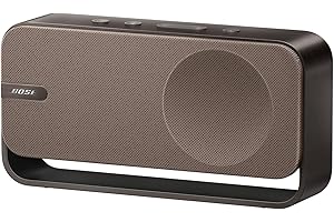 Bose SoundLink Home Lautsprecher, Premium, tragbarer und kabelloser Bluetooth-Regal-Lautsprecher, bis zu 9 Stunden Akkulaufzeit, Warmes Holz