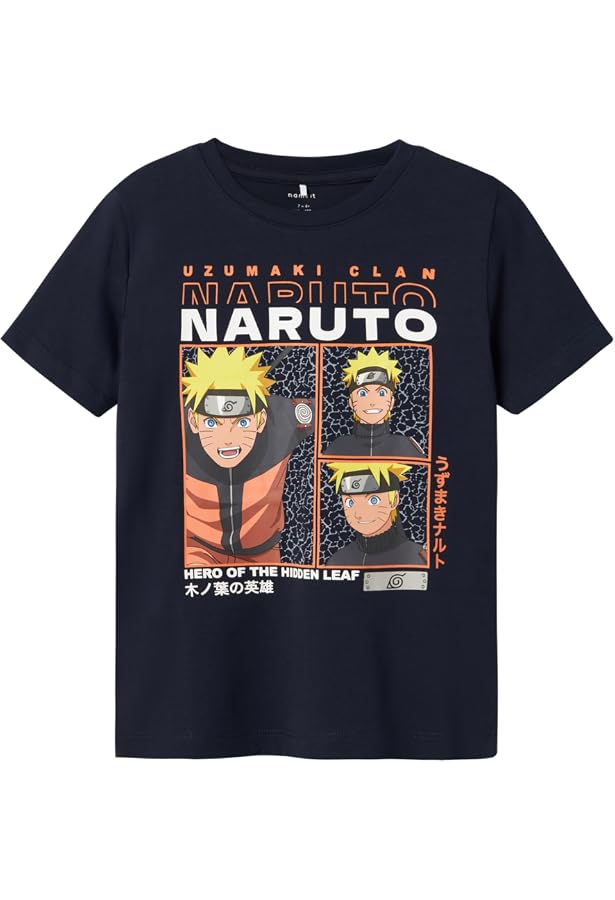 Sweat-shirt Naruto Pour Garçon - Couleur Bleu Saphir Foncé - 9