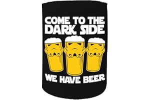 123T Stubby Holder - Darkside Beer - Funny Novelty Birthday Stubbie Short