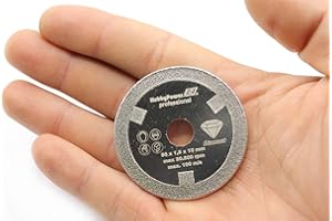 HOBBYPOWER24 Mini diamentowa tarcza do cięcia Ø 50 mm x 10 mm, do Bosch Easy Cut & Grind