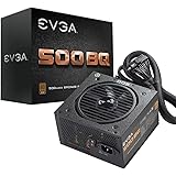 EVGA 500 BQ, 80+ BRONZE 500W, Semi-Modulaire, FDB Fan, 3 Ans de Garantie, Alimentation PC 110-BQ-0500-K2