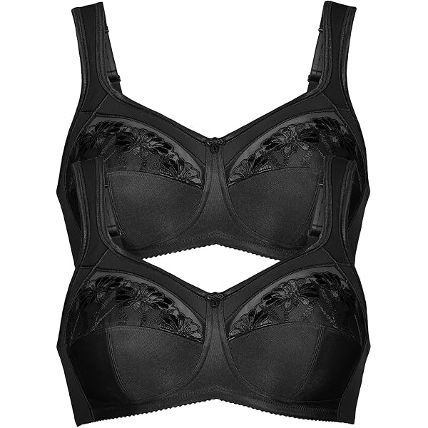 Anita Care Lisa 5726X-001 Women's Mastectomy Bra - Wire Free, Full Cup, Black, Size 38B - View #3