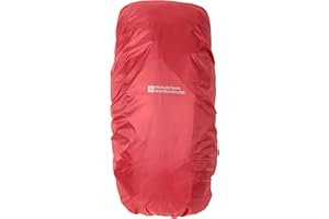 Mountain Warehouse Rucksack Rain Cover Medium 35-55L Backpack Protection, Shower Proof Bag Cover, Packed in a Bag, Ripstop Fabric - For travelling, Walking