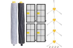 ROBERIT Kit de Accesorios para iRobot Roomba 800 900 Series, Recambios Repuestos para 805 850 860 861 865 866 870 871 875 876 880 885 886 890 891 895 896 960 965 966 980 981