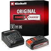 Orijinal Einhell 18 V 2.5 Ah PXC Başlangı&ccedil; Kiti (Ak&uuml; ve Şarj Cihazı, 18 V, maks. g&uuml;&ccedil; 720 W, t&uuml;m PXC cihazları i&ccedil;in, ak&uuml; y&ouml;net