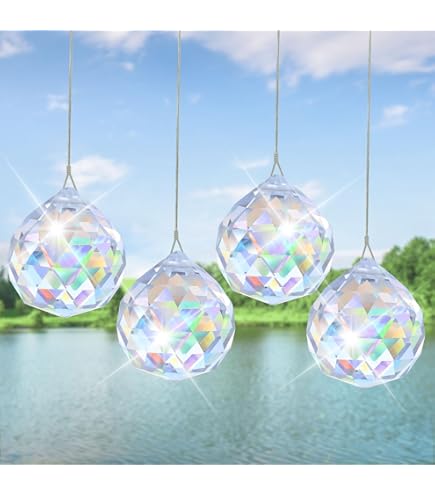 Magische Kristall-Herzen Als Sonnenfänger - Schillernde Regenbogen-Effekte