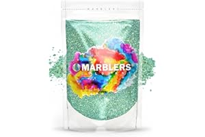 MARBLERS Mica Powder Colourant [Kohi Pearl] 3oz (85g) | Cosmetic Grade | Epoxy Resin Pigment | Dye | Non-Toxic, Vegan, Cruelty-Free | Nail Art | Slime, Bath Bomb, Candle & Soap Making