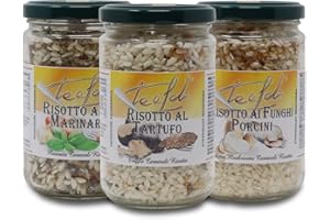 ANTICO PASTIFICIO TEALDI FEINKOST Italienisches Probierpaket Risotto - 3er Set