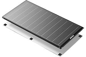 Dofiki Waben Laser bett verlängerung 950 mm x 460 mm für D1 D1 Pro, S9 S10 S30 Pro Erweiterter Lasergravierer 37,4 x 18,1 Zoll Wabenablage Große Wabenplatte mit Metallplatte zum Laserschneiden