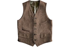 Solovedress Wolle Anzugweste Formale Regular Fit Weste Anzug Weste für Hochzeit Groomsmen
